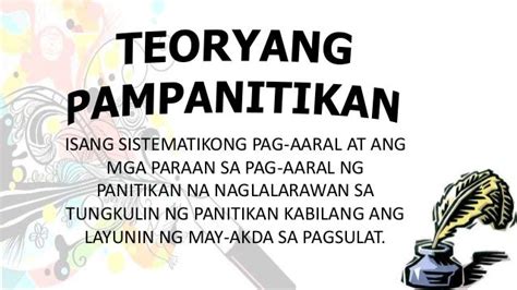 Mga Teorya at Dulog sa Pagsusuring Pampanitikan .